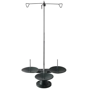 

3 Cone Spools Thread Stand Rack Holder For all Industrial and Domestic and Overlock Sewing Machines, Assemable
