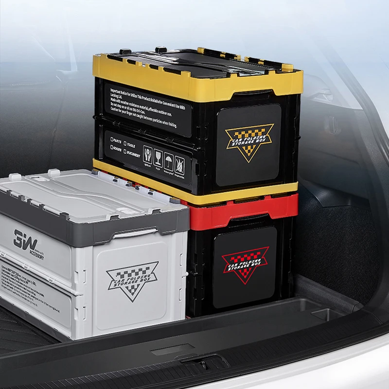 

Складной ящик для хранения для багажника автомобиля, большой толстый чехол для магазина, для кемпинга на открытом воздухе