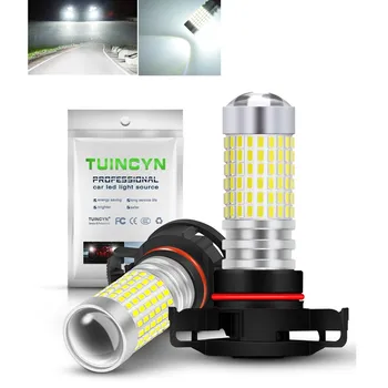 

2Pcs H7 Led H4 Led Bulb HB3 Car Fog Light Front Head Driving Running Lamp Auto 12V HB4 H10 H16 LED White PSX24W 9005 Led Bulbs