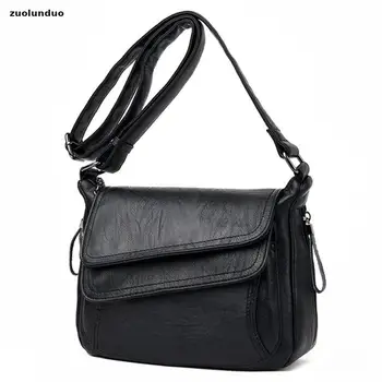 

Women's Shoulder Bag 2020 New Handbag Leather Luxury Handbag Female Bag Designer Designer Shoulder Messenger Bag Female
