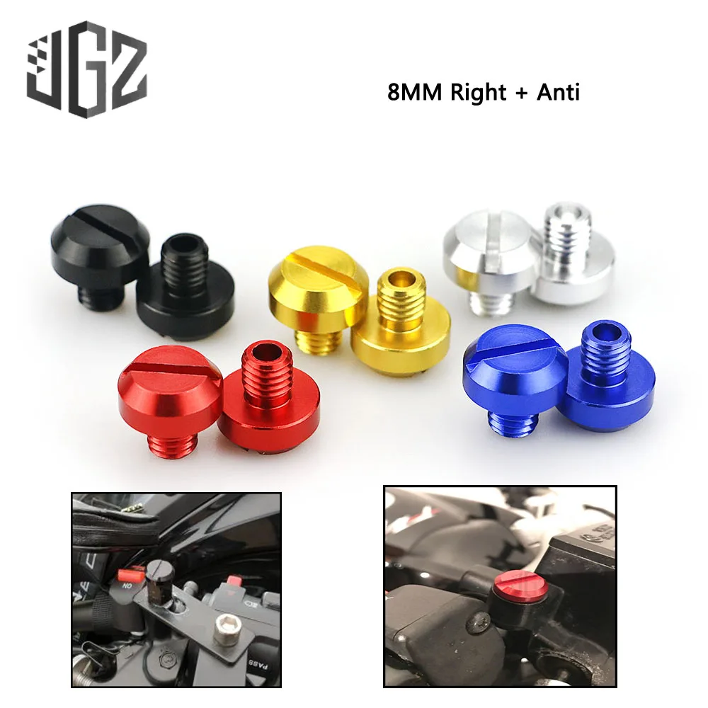 Мотоцикл M8 * 1 25 CNC зеркала заднего вида отверстие заглушка винты колпачок
