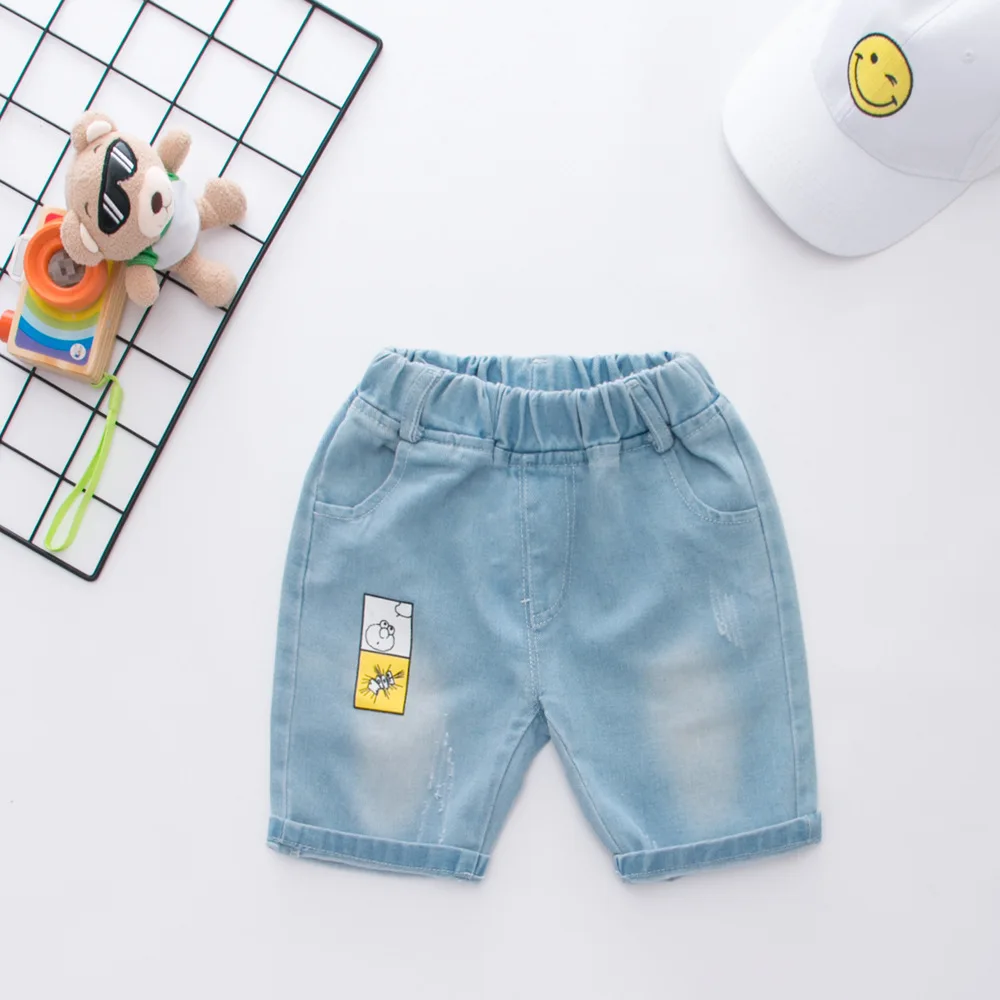 

Children Printed Shorts Children Loose-Fit Sports Shorts BOY'S Versatile Fashion Pants a Generation of Fat