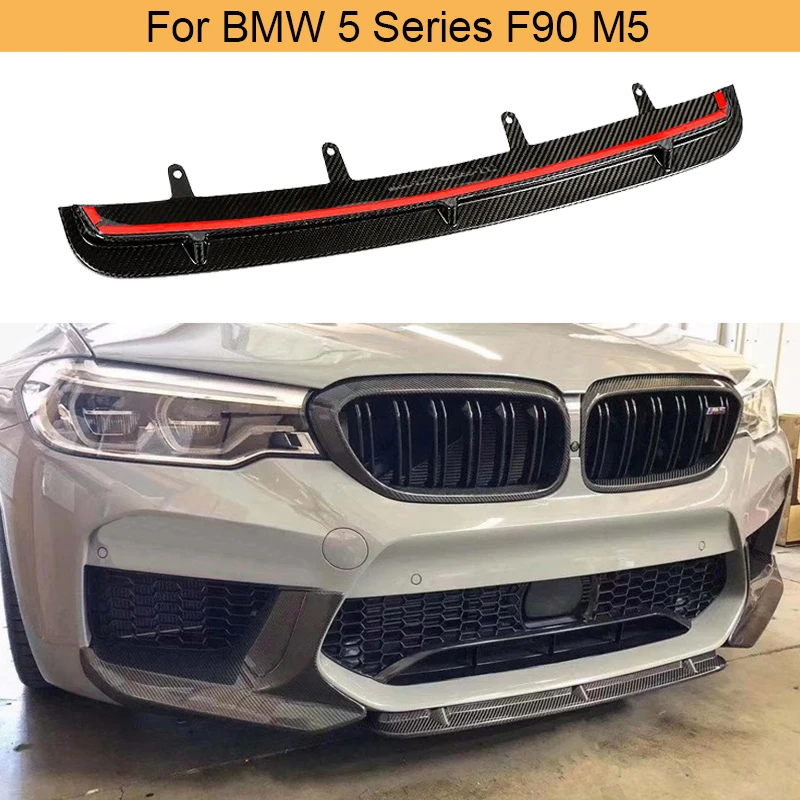 Автомобильный передний бампер спойлер для подбородка BMW 5 серии F90 M5 2018-2020 фартук