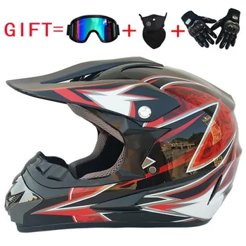 

New Flip Up Motorcycle Helmet Motorbike Modular Dual Lens Motocross Moto Helmet Crash Full Face Helmets Casco Moto Casque