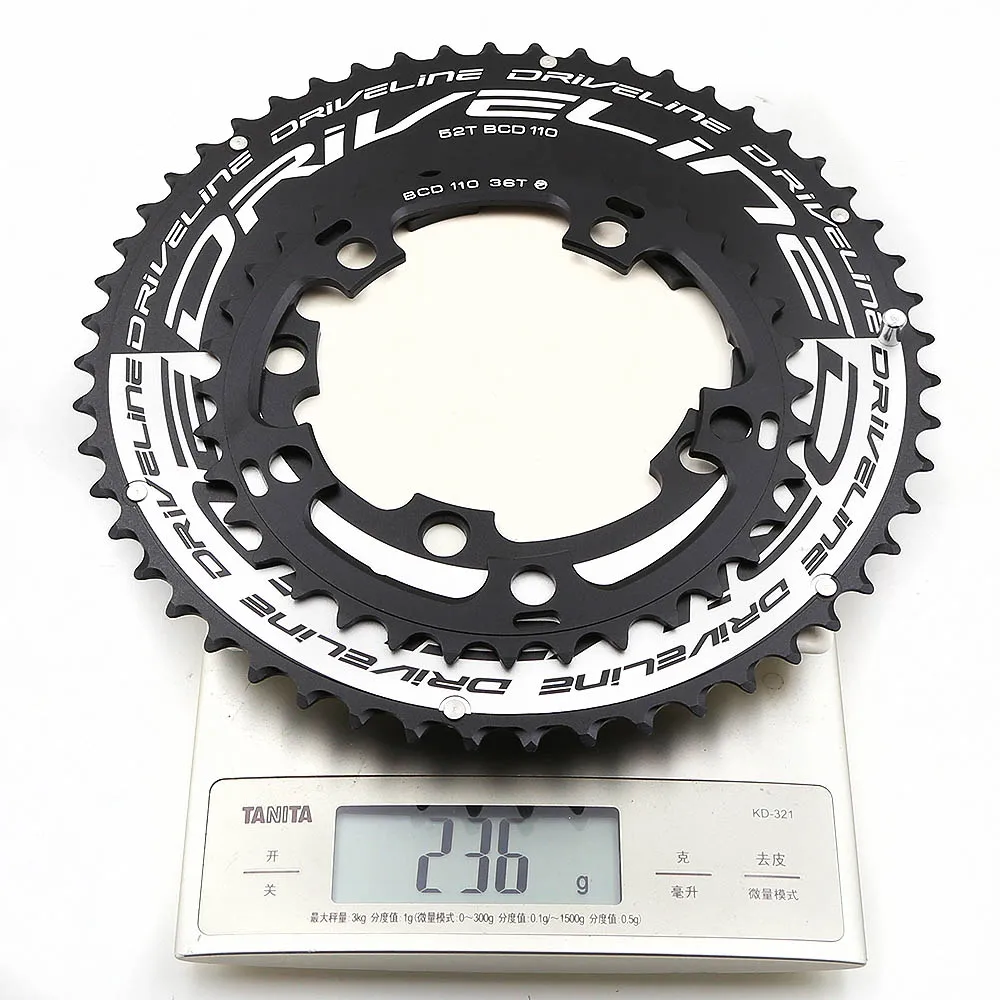 DRIVELINE CNC 50/34 52/36 дорожный велосипед TT 110BCD|chainring 110bcd|110bcd chainringbike chainring |