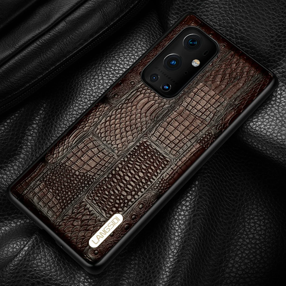 Натуральная кожа коровы Телефон облегающий чехол для Oneplus X 9 Pro 9r 8 8t Нор-6t 6 7 лет 5t