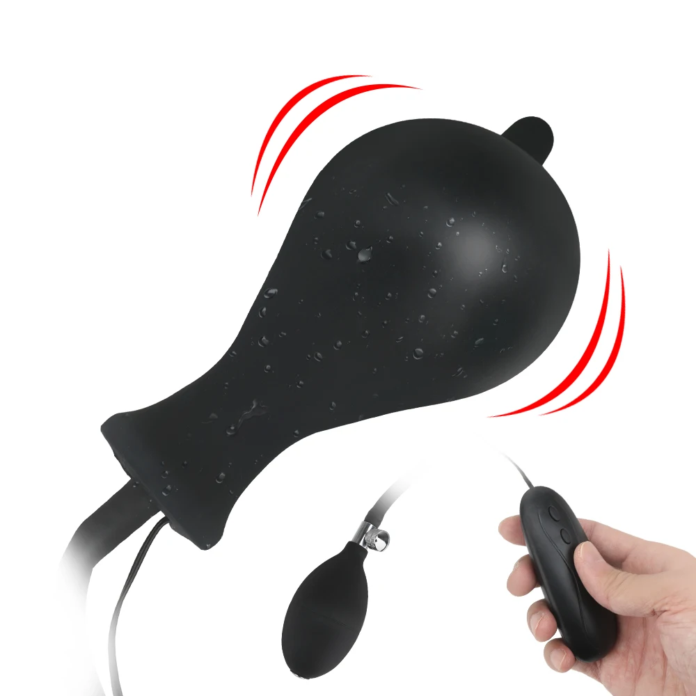 Super Anal Butt Plug With 10 Vibration Modes For Men And Women_voghion.com