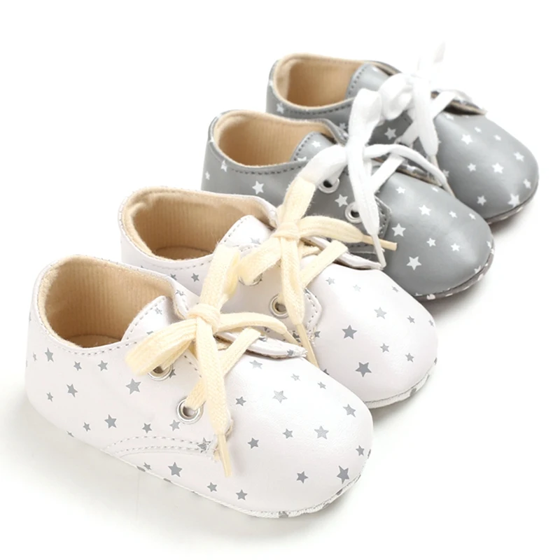  Newborn Infant First Walkers Toddler Casual Sport Crib Shoes Baby Infant Boy Girl Star Print Sneake