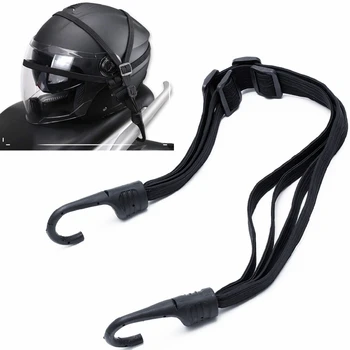 

2 Hooks Motorcycles Moto Strength Retractable Helmet Fuel Tank Luggage Elastic Rope Strap Net Belt