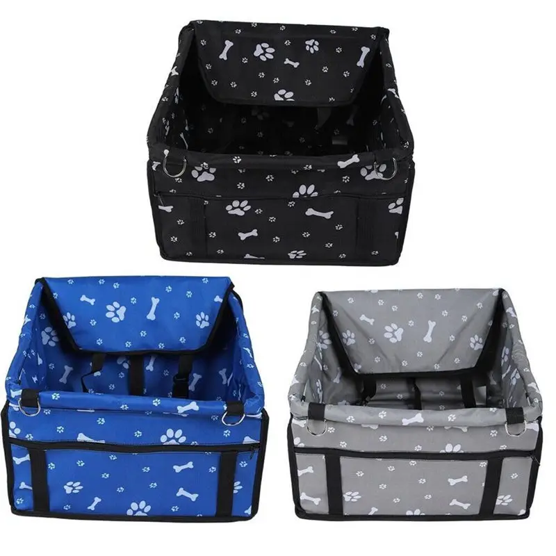 cat bag Car Pet Carrier Bag Waterproof Travel Mat Seat Safe Holder For Puppy Dog Cat Outdoor Travel puppy Transparent Space@30