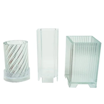 

BEAU-3Pcs Plastic Candle Molds for Candle Making Candle Mold for Beeswax Candle Making Molds Scented Candle Mold