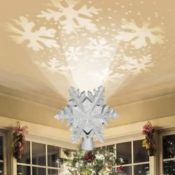 

Christmas Projection Lamp Christmas Snowflake Projector Decorative LED Light for Home Office Xmas party atmosphere light