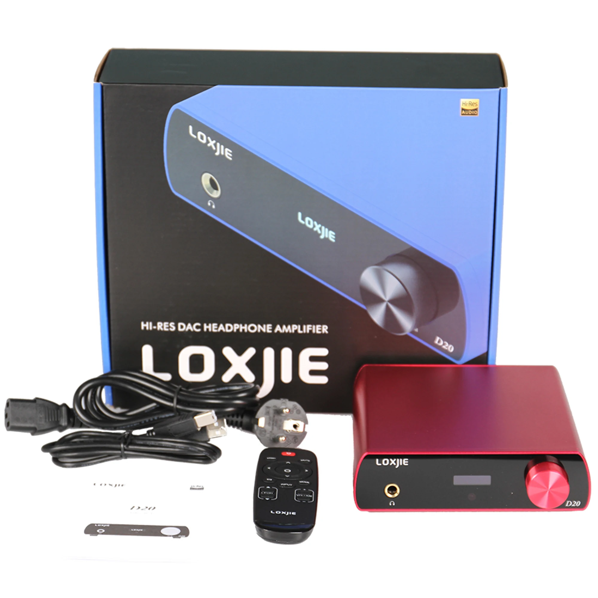 LOXJIE D20 HIFI Цифровой аудио DAC и усилитель для наушников использует чип AK4497 поддержка