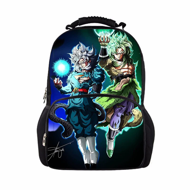 171-22 Модный рюкзак dragon ball broly, школьные сумки для девочек-подростков, корейский рюкзак для путешествий, женский и мужской рюкзак для ноутбука большой емкости - Цвет: 171-22