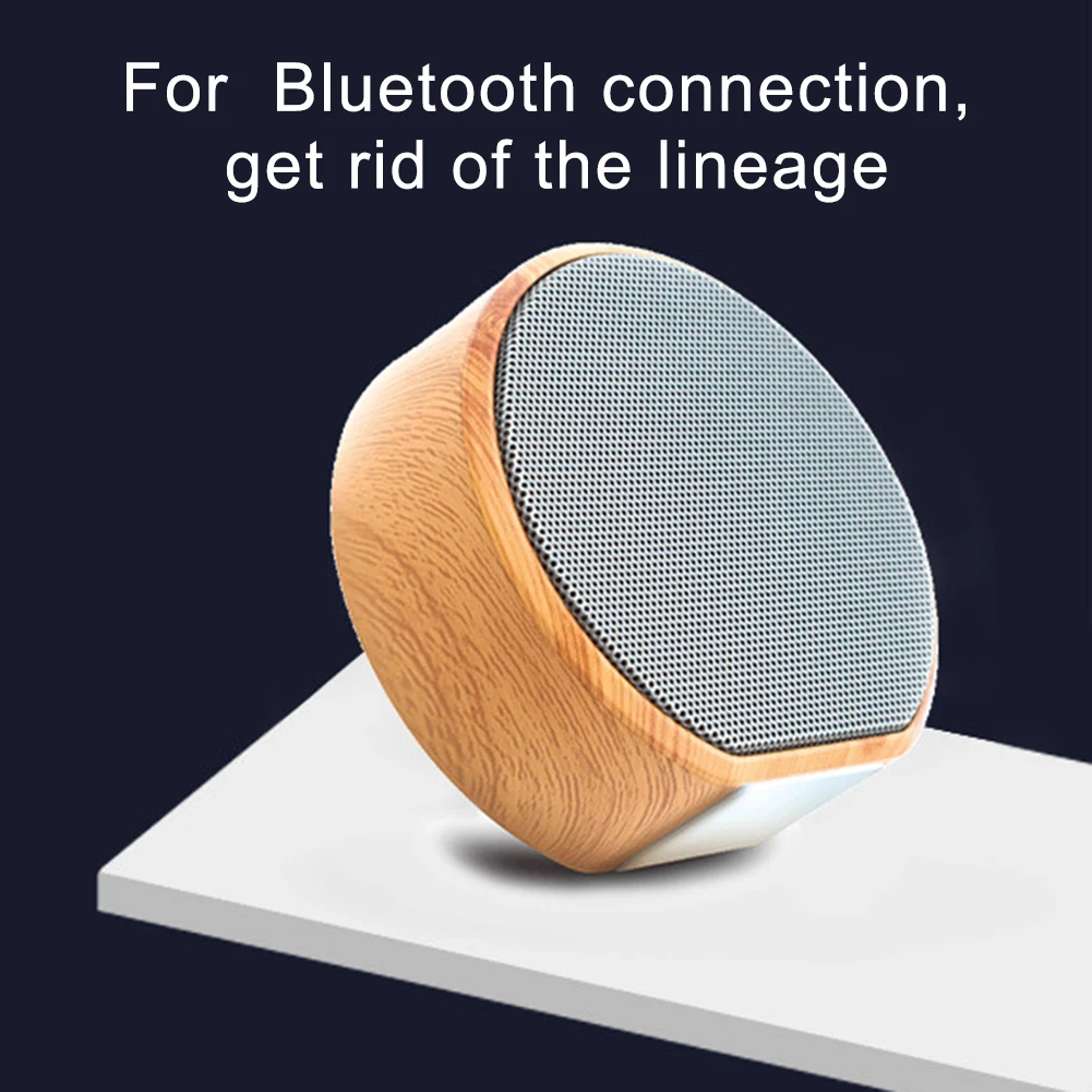Ретро деревянный Bluetooth динамик портативный открытый беспроводной мини компьютер Bluetooth звуковая коробка поддержка AUX TF карта для iPhone Android