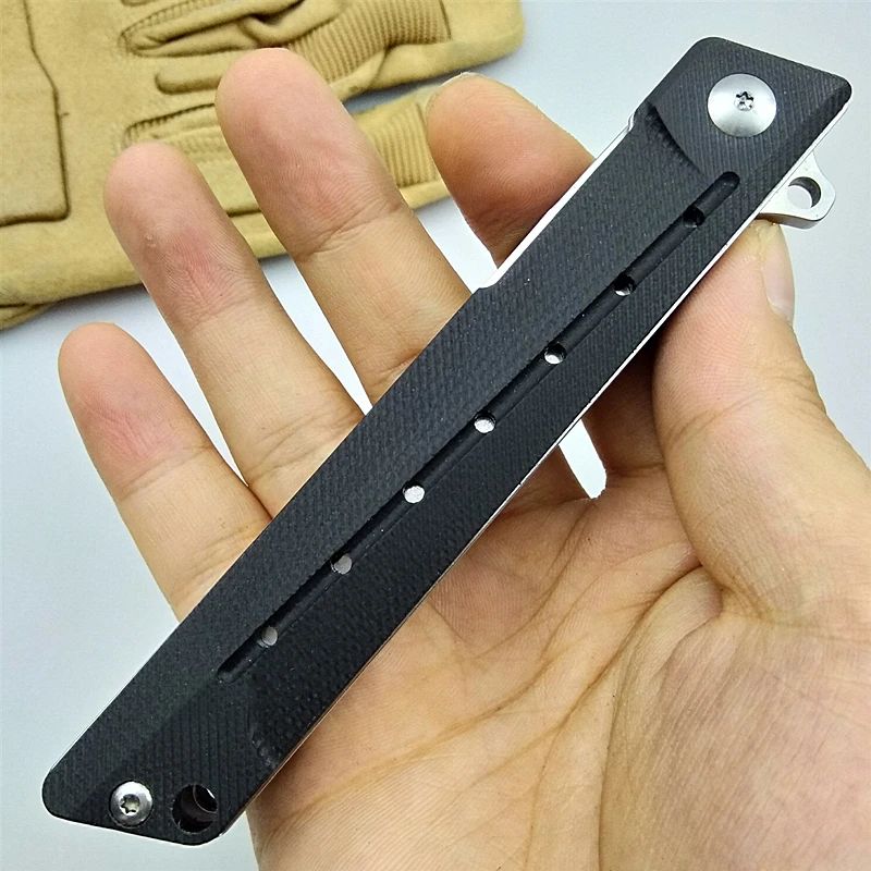 KESIWO EDC pocket folding knife D2 blade camping hunting knives tactical flipper utility G10 handle kitchen fruit fishing tools