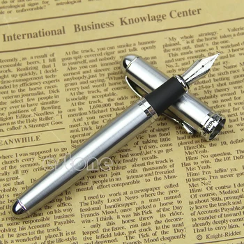 

Hot Sold New Jinhao X750 Silver Stainless Steel Medium 18KGP Nib Fountain Pen