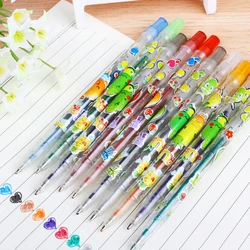 Juego de bolígrafos de Gel brillantes para niños, bolígrafos de Gel metalizados brillantes, buen regalo para colorear, pintar y dibujar, 10 piezas