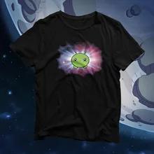 Футболка Nebula Mooncake Final Space tv Show Inspired настоящий Забавный унисекс забавный Топ Футболка