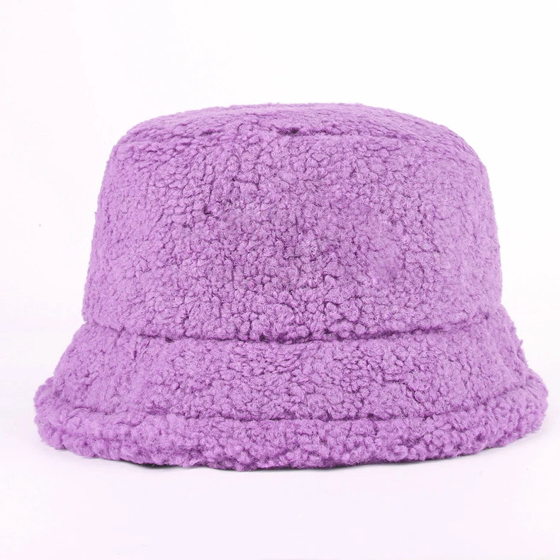 Цветная зимняя шапка из искусственного меха для женщин и девушек, плотная утолщенная мягкая теплая шапка для рыбалки, Женская плюшевая пушистая Панама