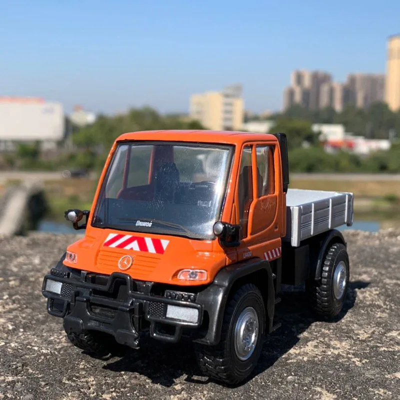1:43 Mercedes Unimog U400 внедорожный грузовик литая модель из сплава винтажная коллекция