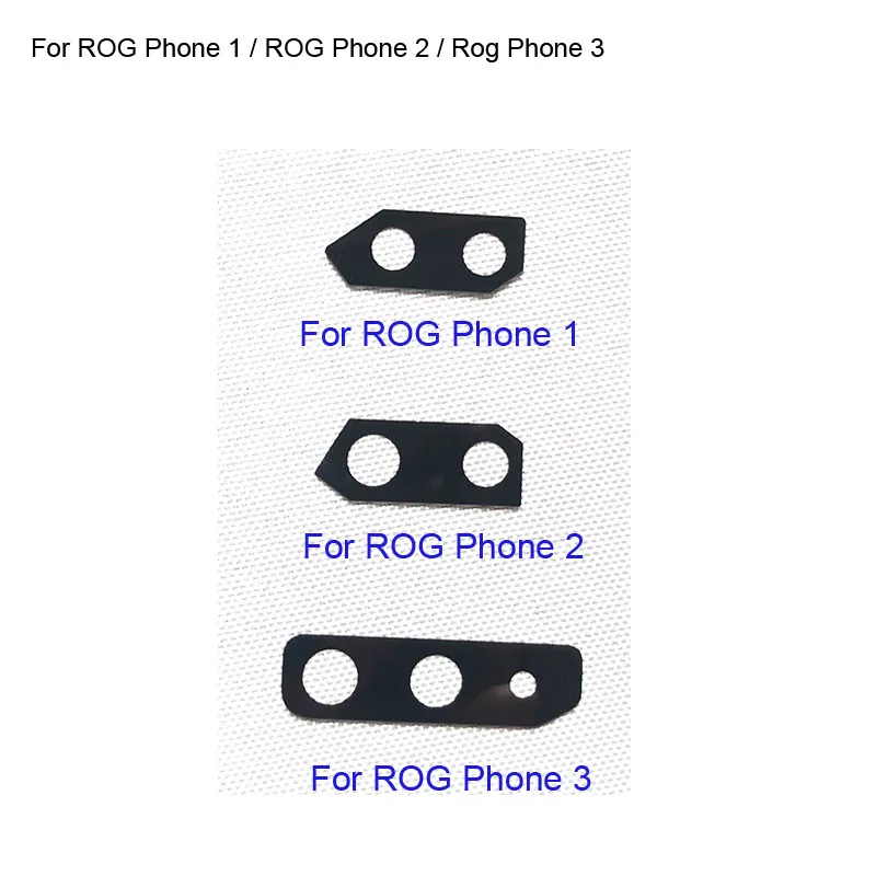 Alta Qualità Per Asus Rog Phone Posteriore Fotocamera Posteriore Test Dell'Obiettivo In Vetro Buono Per Asus Rog Phone2 Sostituzione Per Asus Rog Phon