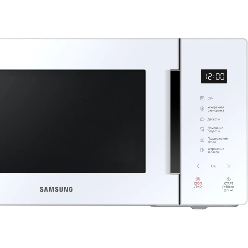 Микроволновая Печь Samsung MS23T5018AW 23л. 800Вт белый/черный|Микроволновые печи| |