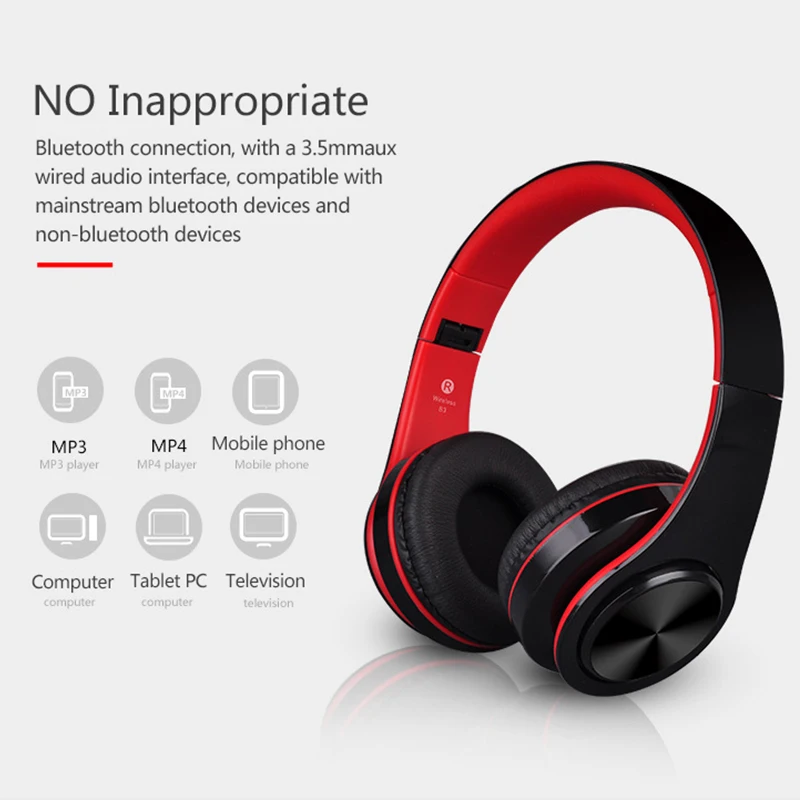 For iPhone 11 Super Bass Headphone Headset For iPhone 11 Pro Bluetooth Headset Wireless Earphone For iPhone 11 Pro Max