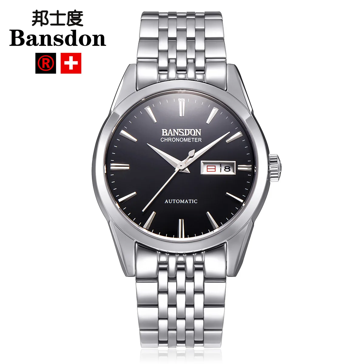 

Switzerland Import Men's Watch Double Calendar Hollow out Watch Top Grade Waterproof Business Analog Watch MEN'S Watch Fully Aut