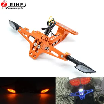 

Motorcycle Accessories Fender Eliminator License Plate Bracket Holder Tidy Tail For KTM RC200 RC 200 2017 2016 2020 2014 2015