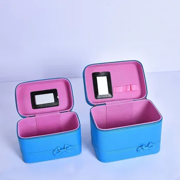 

2020 Solid Color Women Makeup Cosmetic Bags Women Ladies Beauty Case Cosmetics Organizer Toiletry Bag Travel Wash Pouch