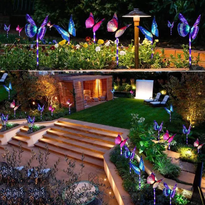 

Solar Light Outdoor Solar Stake Light Multi-color Changing LED Garden Decor Light For Patio Backyard Lawn Path