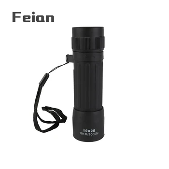 

Portable Monocular Telescope 10x25 High-definition HD Low-light Night Vision Monoculars Telescope Camping Hunting Telescopes