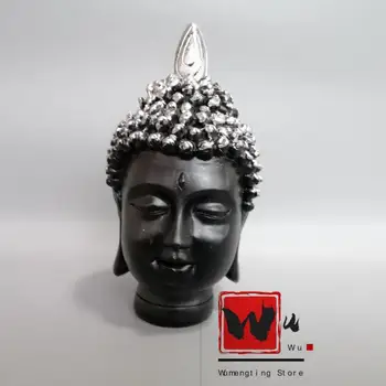 

Chinese archaize resin sakyamuni head statue