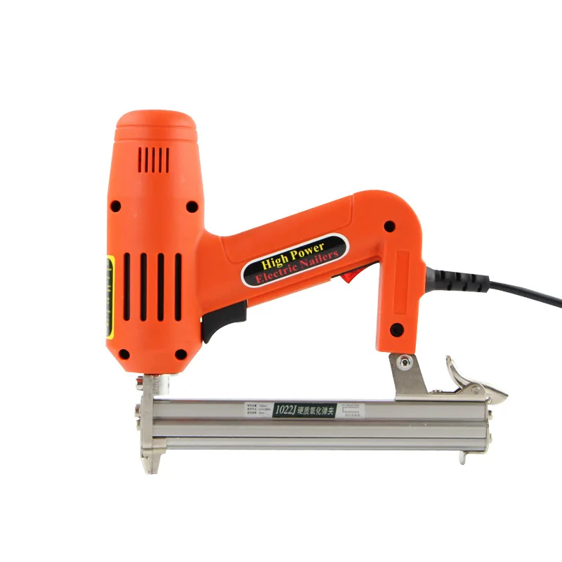 

8016A dianyuansu ding qiang, Factory Direct Supply Electric Tool Communication Electric Staple Gun, U-type Pneumatic Strip Nail