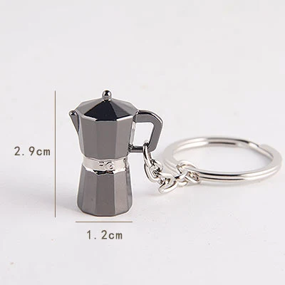 style02 SHXING эспрессо кофе пластик V60 кофе стиль аксессуары для кофе украшения, брелок, кольцо для ключей, кольцо для автомобиля бариста - Цвет: style02