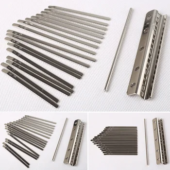 

Kalimba Shrapnel DIY Music Plucked Rustproof Manganese Steel Smooth Stringed Instrument Crisp Sound Exercise Fingertip Piano