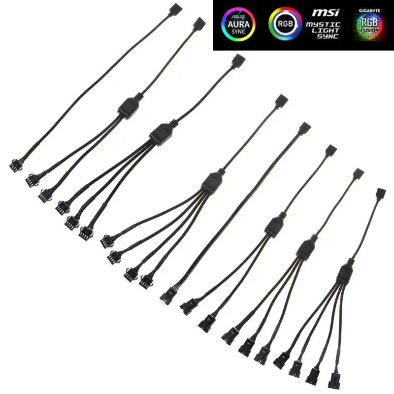 

Motherboard SYNC Transfer Extension Cable 12V 4PIN to JST SM 4Pin Fan Interface Female/Male Adapter Cord Wire