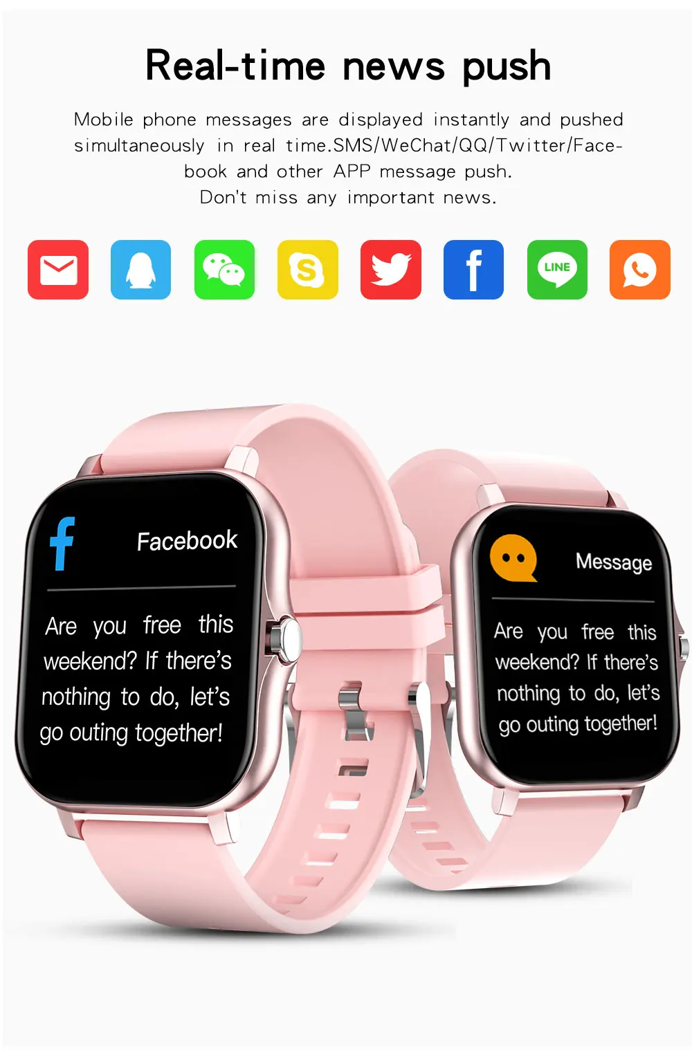 LIGE 2021 New Smart Watch Women Men Bluetooth Call Fitness Tracking Heart Rate Custom Dial Sports Waterproof Women's Smartwatch