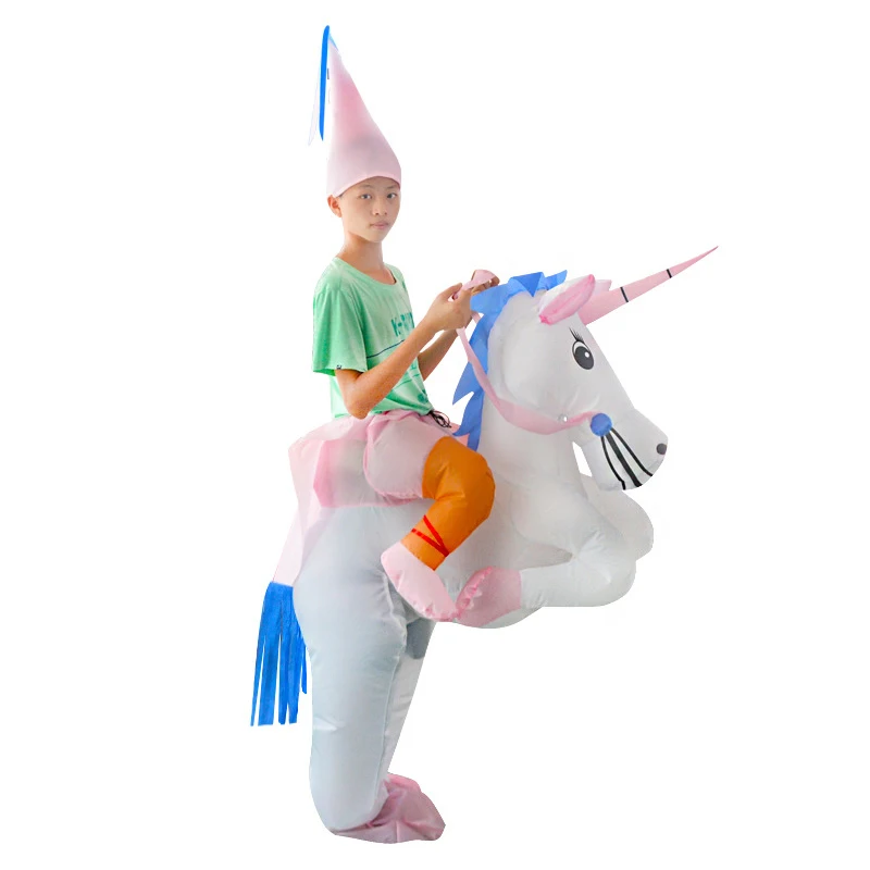 Inflatable Unicorn Carnival Cosplay Costumes Suit Animal Cartoon Halloween Kids Adult Funny Costumes Child Birthday Party Gift Inflatable Unicorn Carnival Cosplay Costumes Suit Animal Cartoon Halloween Kids Adult Funny Costumes Child Birthday Party Gift