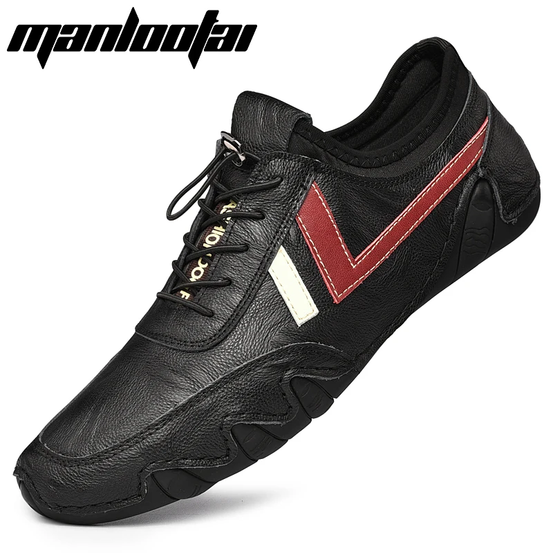

Luxury Quality Handmade Genuine Leather casual Shoes Brand Men Loafers Fashion Breathable Driving Shoes Slip on Moccasins