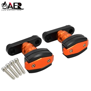 

JAER CNC Falling Protection Left and Right Frame Sliders Protector for KTM DUKE 125 200 DUKE 390 2013-2019