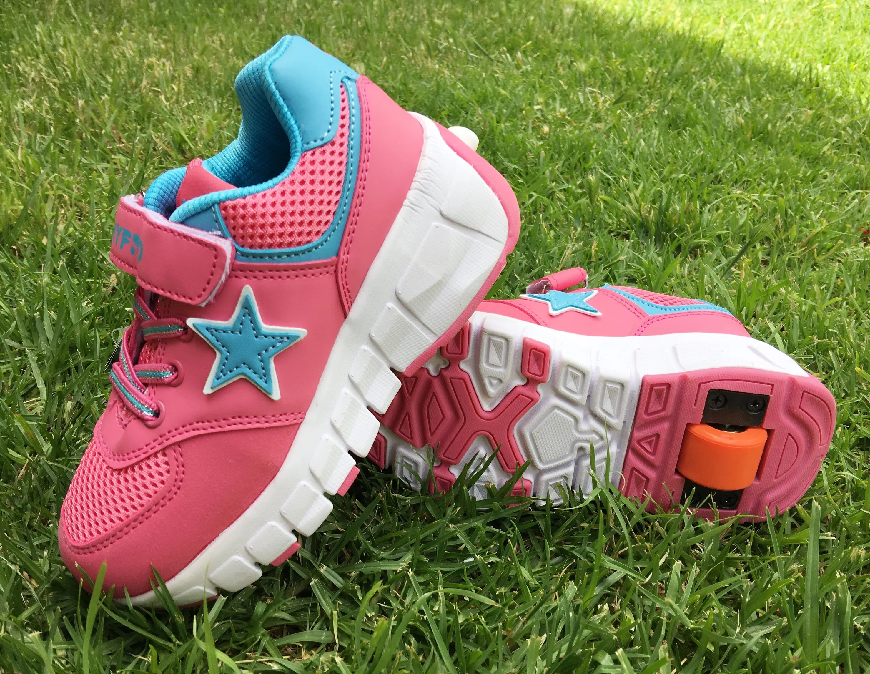 Kids Sneakers Wheel Shoes Breathable
