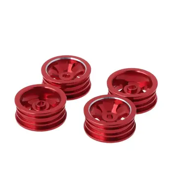 

4PCS Metal Hub RC Car Wheel 1/28 for Wltoys K989 IW04M Racing Cars Spare Part Replacement Accessories 95AE