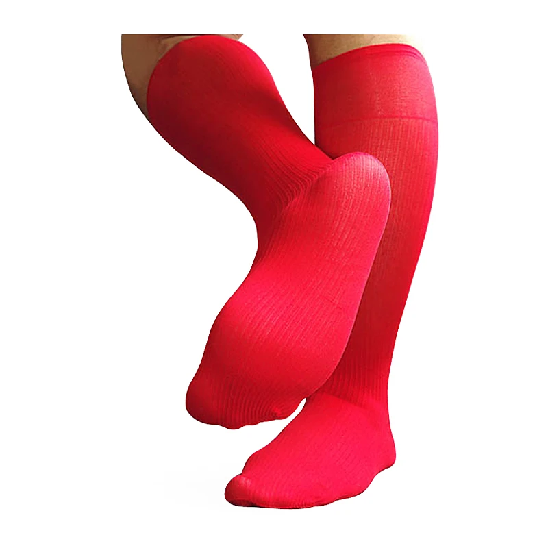 

Socks Red For Men Solid High Quality Nylon Male Hose Sexy Mens Stocking Softy Comfy Collection Brand
