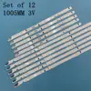 12 PCS/set LED backlight strip for Samsung UE48H6400 UE48J5600 UE48J5600 UE48H5000 UE48H5500 UE48H6200AK D4GE-480DCA 480DCB-R3 ► Photo 2/5