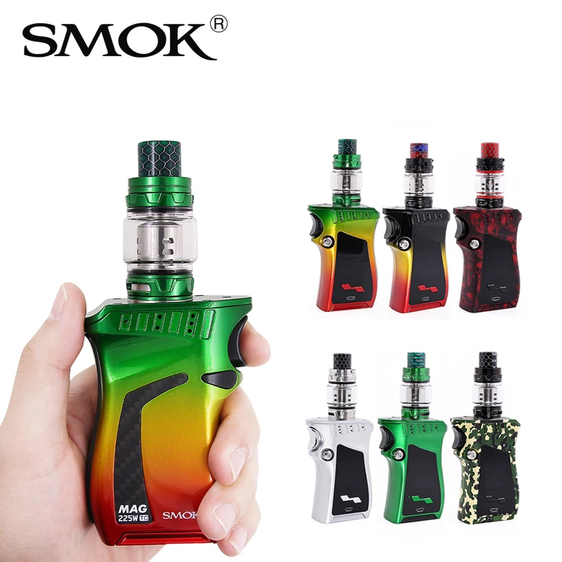 Оригинальный SMOK 225 Вт MAG KIT TC VW Mag Mod 8 мл TFV12 Prince распылитель электронная сигарета