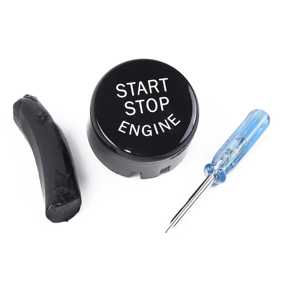 

Black Start Stop Engine Button Switch Cover For BMW F20 F10 F01 F48 F26 F15 F16