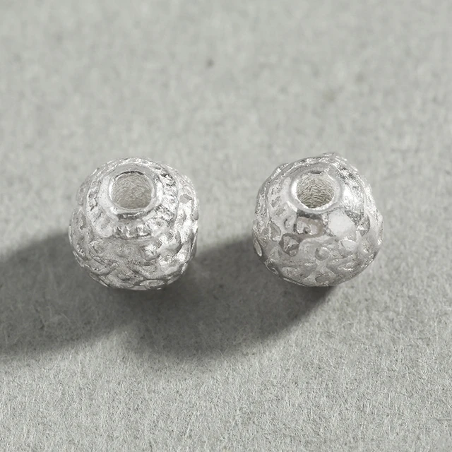 925 Sterling Silver Beads 2mm/2.5mm/3mm/4mm/5mm/6mm/8mm/10mm/12mm