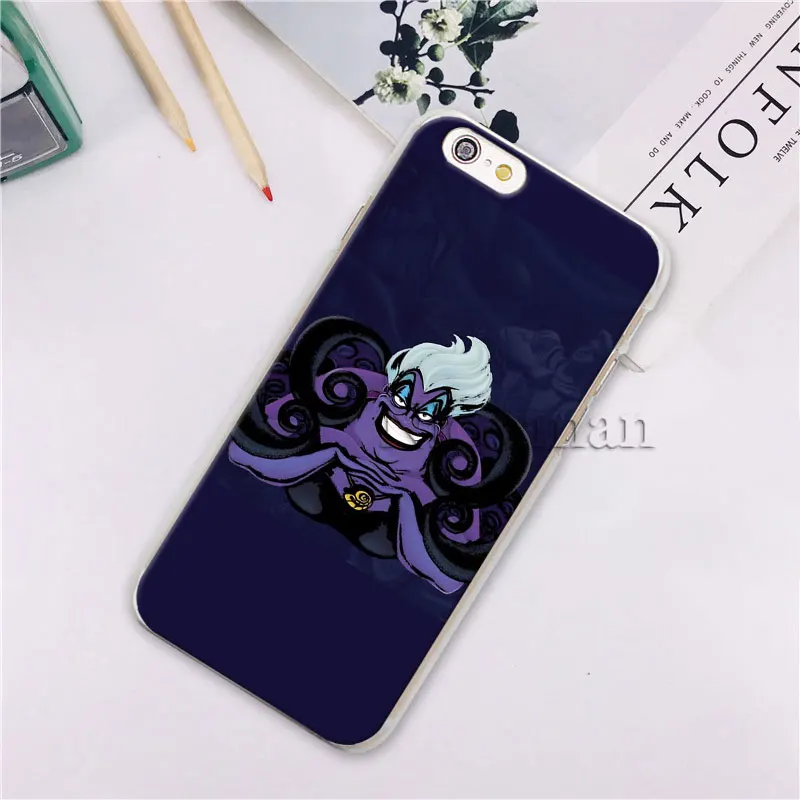 Чехол для телефона с изображением Русалочки Ursula для Apple iPhone X, XR, XS, 11 Pro Max, 7, 8, 6, 6s Plus, 5 5S, Жесткий Чехол